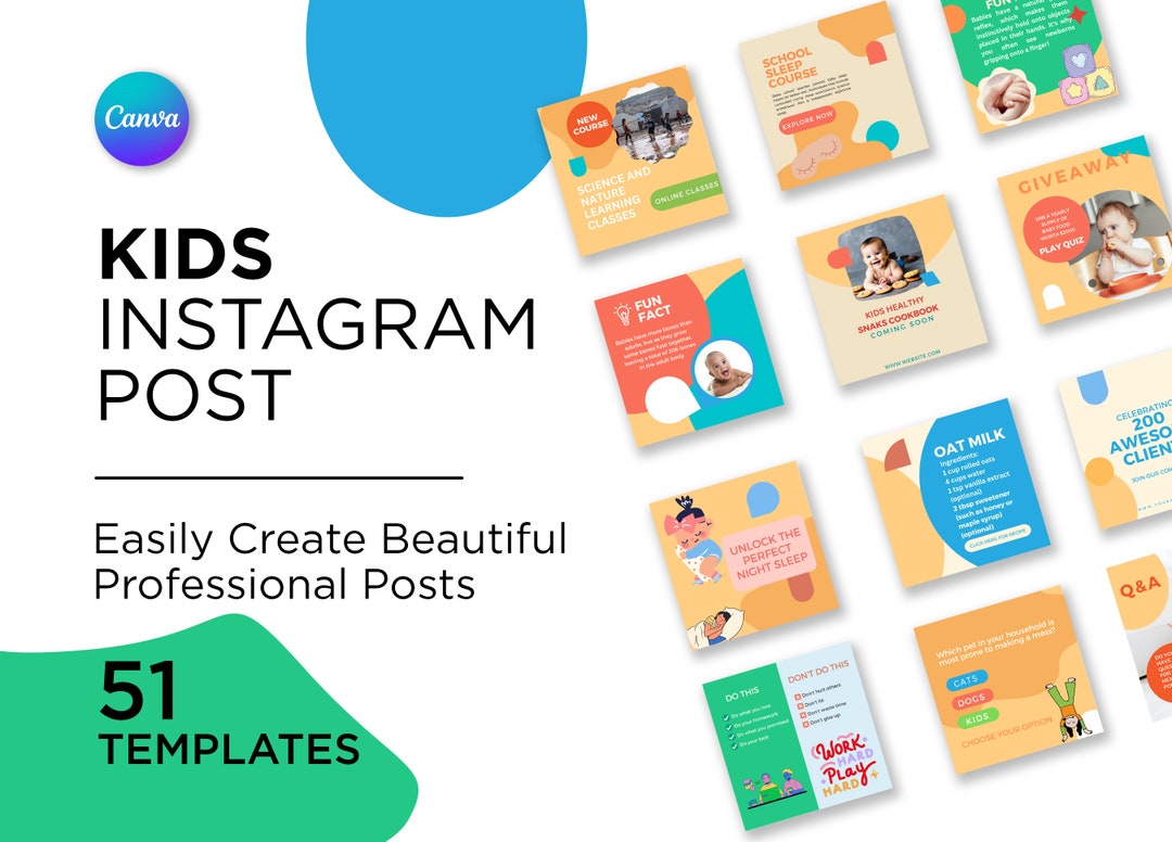 Editable Bright Instagram Post Template Canva Engagement Instagram