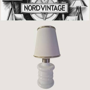 Royal Copenhagen Vintage Table Lamp – Porcelain Apothecary Lamp | Scandinavian Mid-Century Design