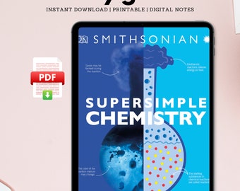 Chemistry Study Guide Workbook Digital Download