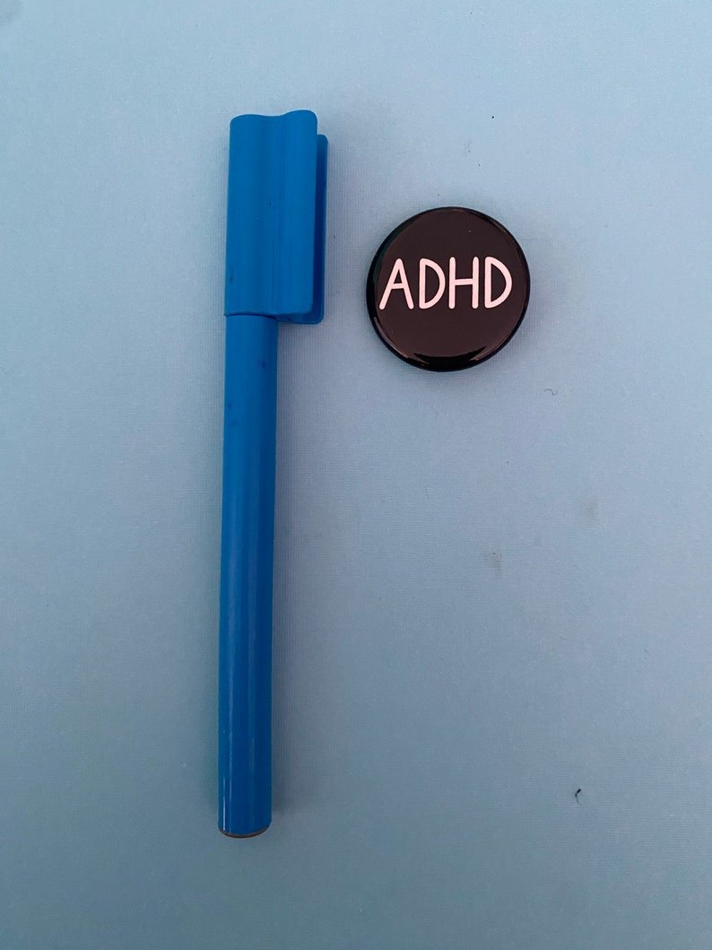 ADHD Pride Pin, Neurodiversity Badge, ADHD Awareness - Etsy