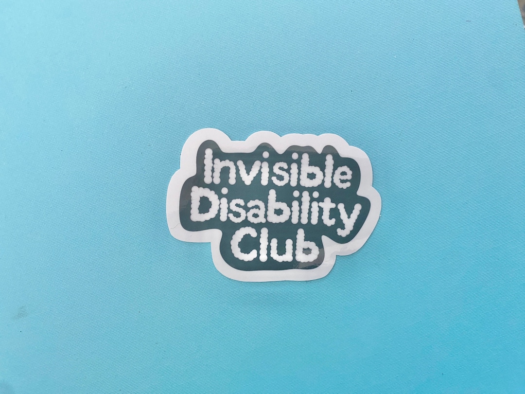 2 adesivi in vinile per diagnosi tardiva da 10 cm
