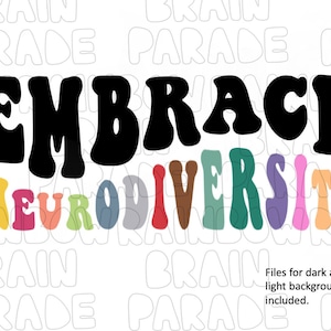 Autism awareness png, Embrace neurodiversity png, SPED Teacher png, ADHD png, Autism awareness digital file, Autistic png file