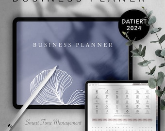 Dein Notion Business Planer: 2024 | Bundle für Small Business | Finanzen, Kunden, Projekte. Digital, Druckbar, Ideal für Goodnotes