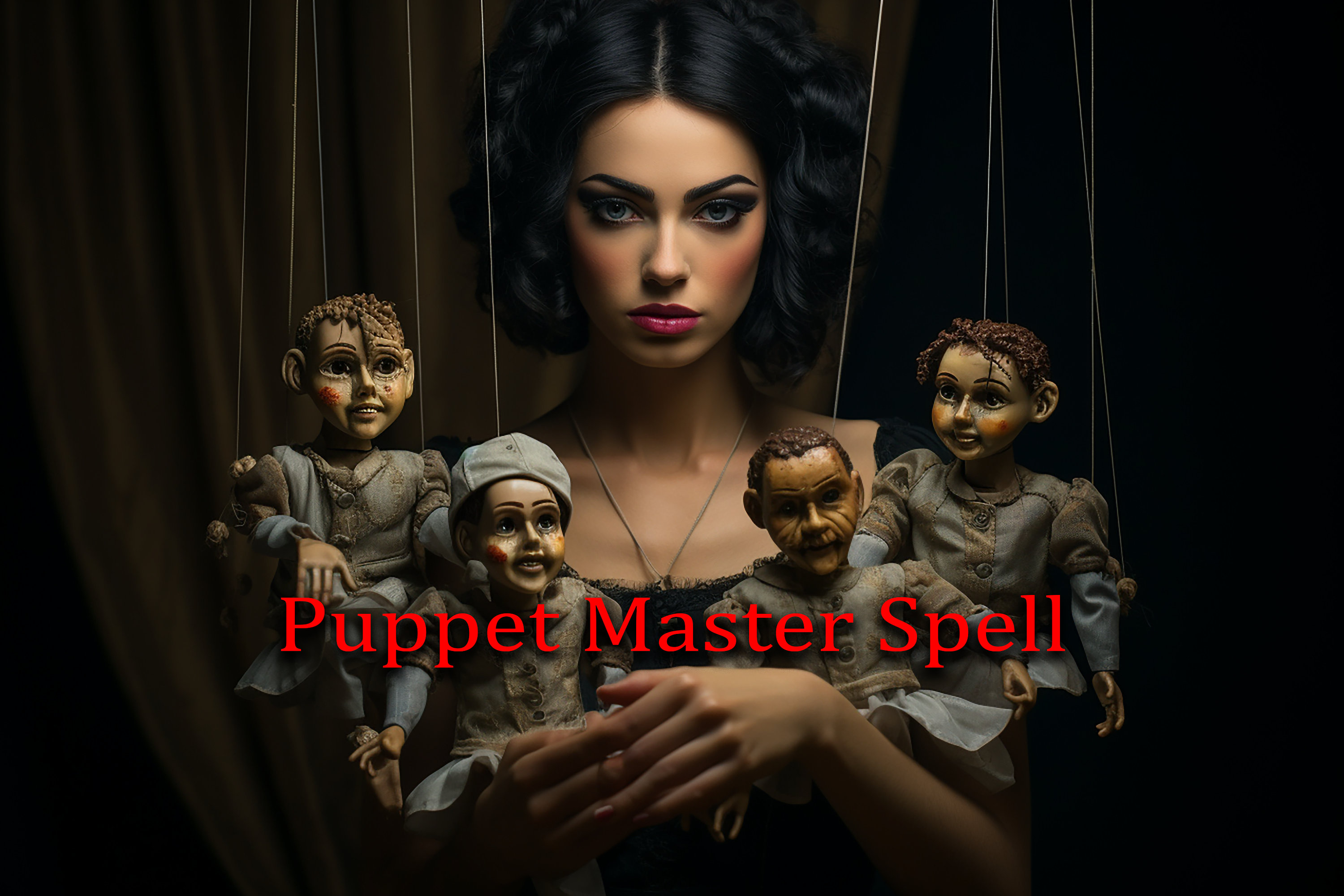 Puppet Master Spell Cast Bend Them to Your Will, Control and Make Them Obey, Manipulation