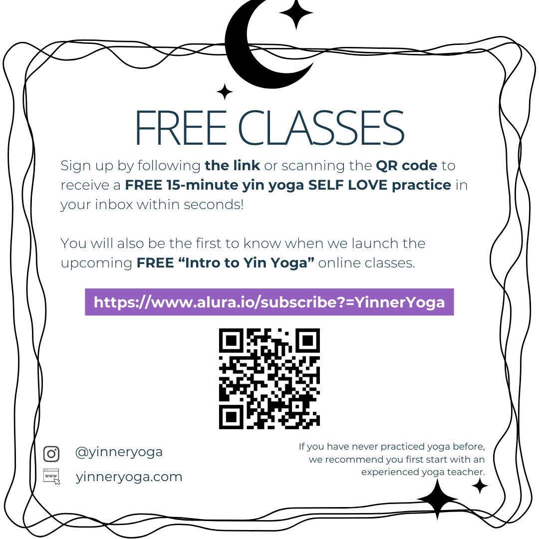 30 Minute Restorative Yin Yoga Class Yoga Sequence PDF Printable Yoga ...