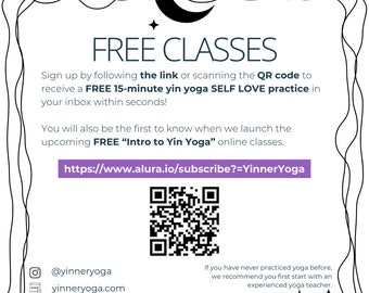 FREE Yin Yoga Sequence: 15-Minute Self-Love Yin Yoga Class