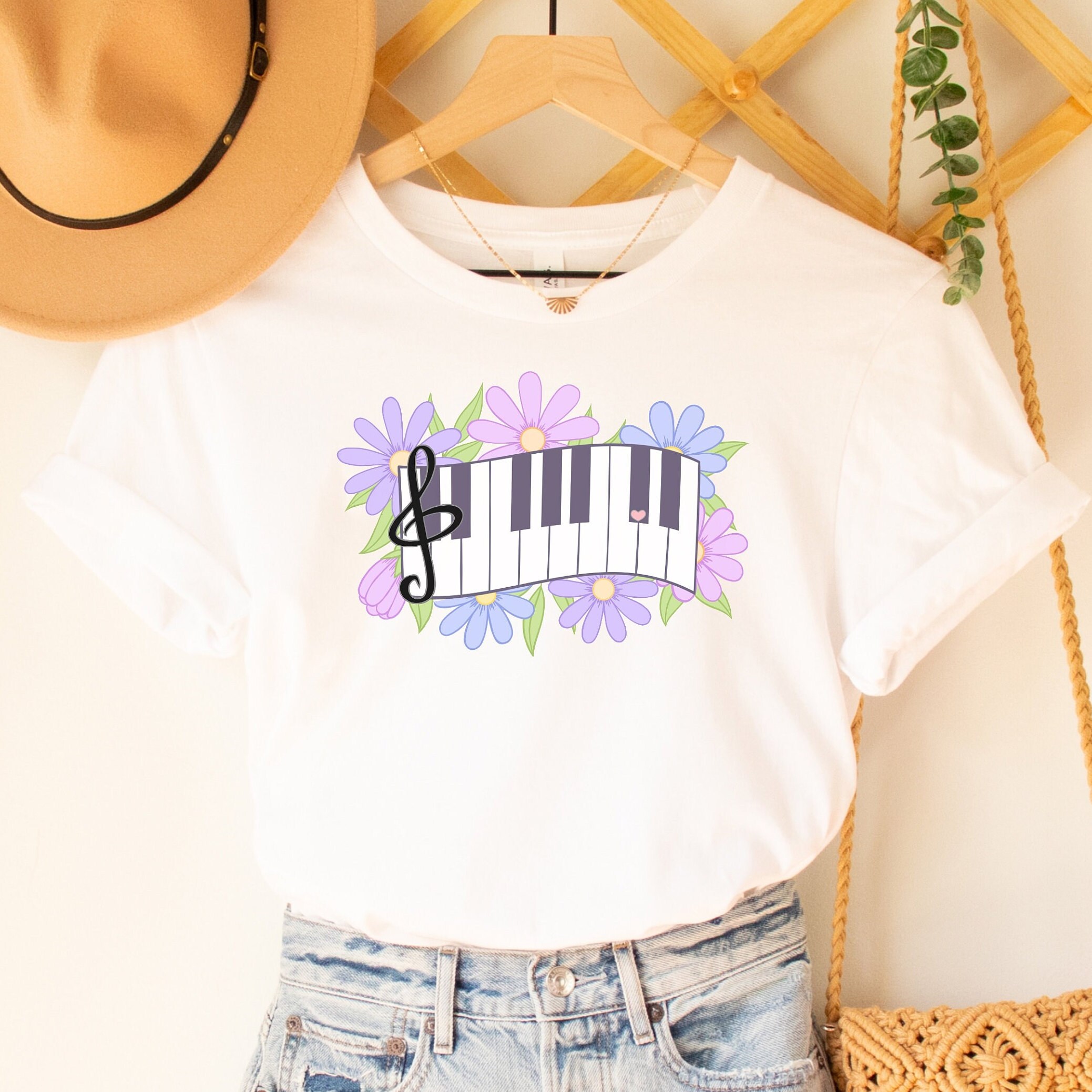Piano Shirt, Music shirt, Hobby T-shirt, Cute graphic tee, Piano T Shirt, Graphic Shirt, Cute shirt, Music T Shirt, Music Tee,