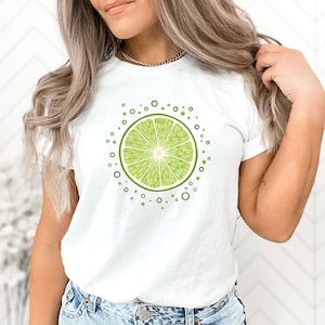 Lime T-Shirt, Lime Graphic tee, Cute Graphic Shirt,  Cute Graphic T-Shirt, Lime Shirt, Gift for her, Cute Shirt