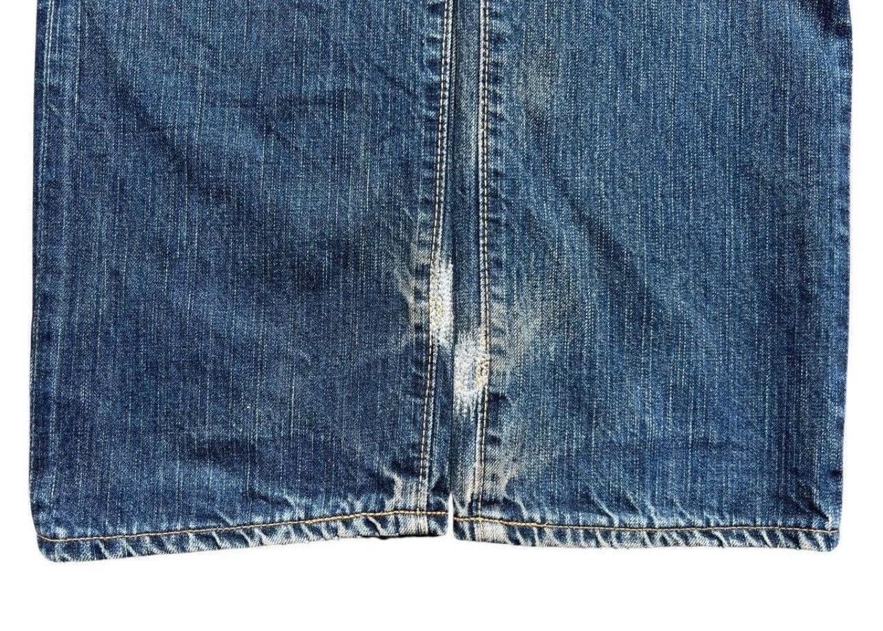 Vintage Edwin 505ZXX Japan Selvedge Denim Jeans Edwin Distressed