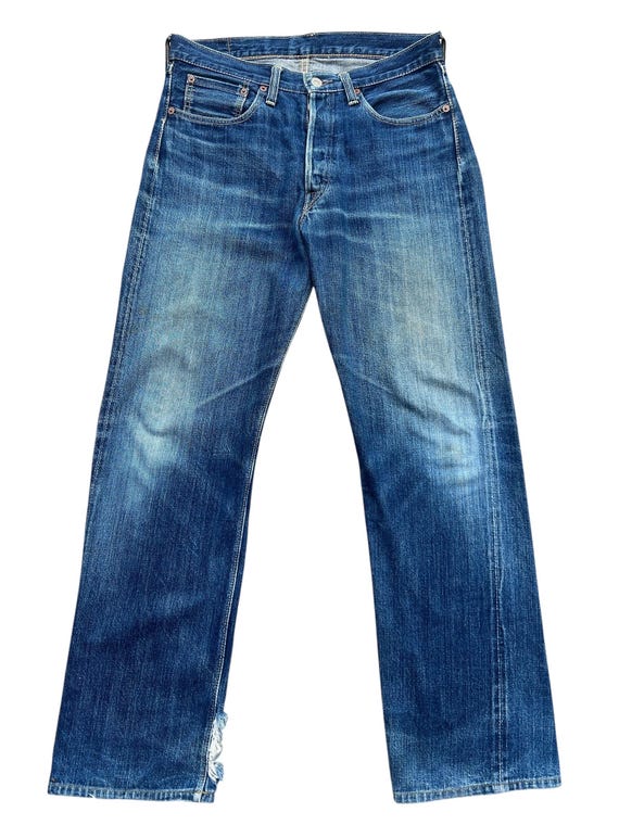 Vintage 90s Real Joe Mccoy & Co 906 Japan Selvedge Denim Jeans