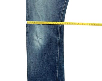Vintage 90s Denime Orrizonti Japan Selvedge Baggy Denim Jeans