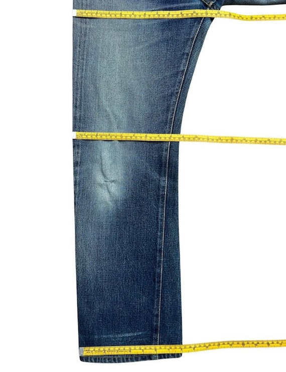 Vintage 90s Denime Orrizonti Japan Selvedge Baggy Denim Jeans