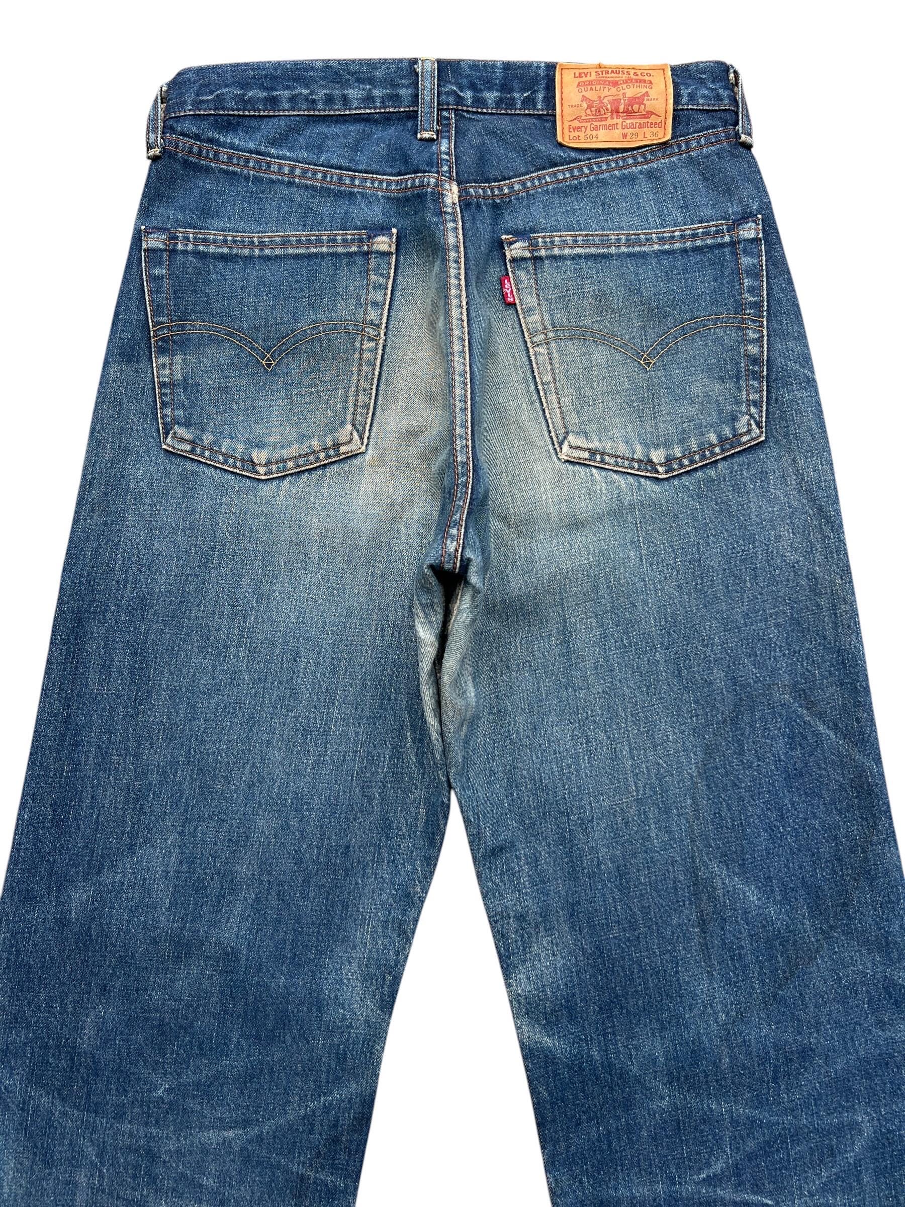 W32 Vintage 90s Levi's 504 Wide Baggy Denim Jeans Levis Mudwash