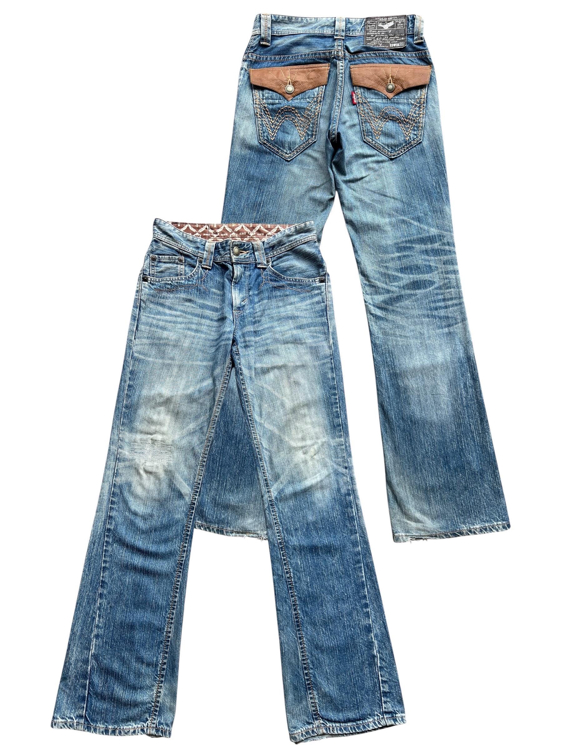 Vintage Edwin Exclusive XV Japan Flare Denim Jeans Edwin