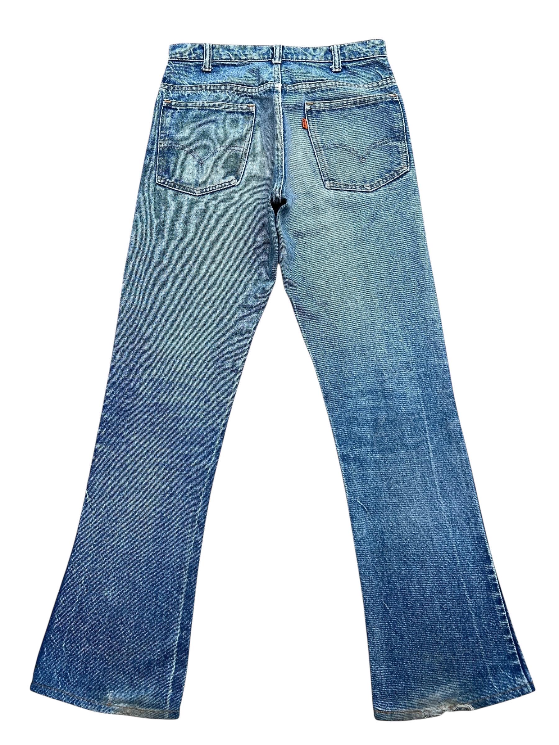 Vintage 70s Levi's 646 Orange Tab Bootcut Denim Jeans Vintage