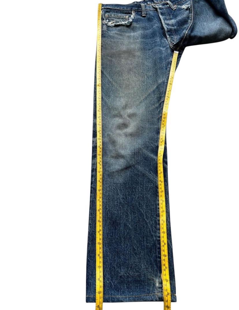 DENIME オリゾンティUSED WASH DENIM PANTS Ｗ33 Vintage 90s Denime Orrizonti Japan Selvedge Baggy Denim Jeans