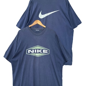Vintage 90s Nike TShirt Nike Usa Nike Distressed Tees Nike Sunfaded Tees Nike 2xl Tshirt XXL