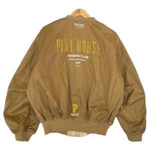Pink House Bomber - Etsy