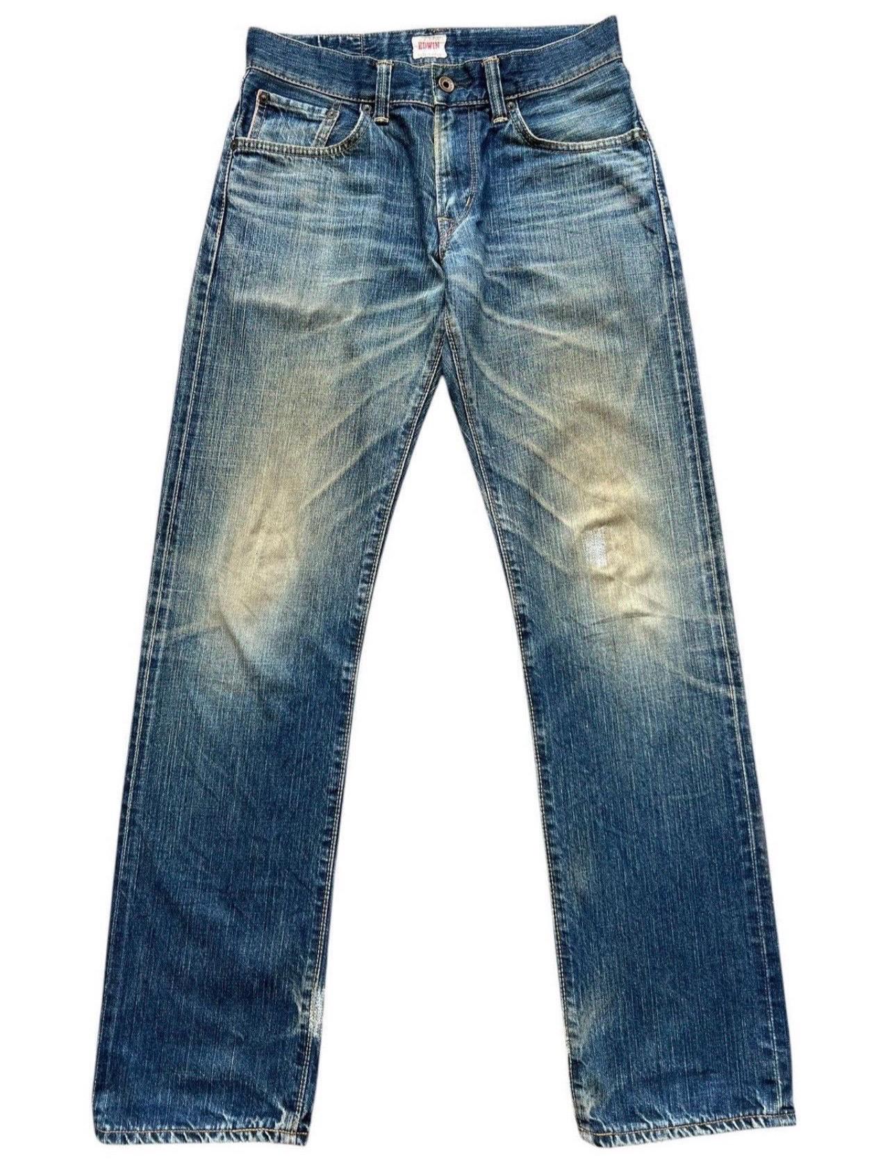 Vintage Edwin 505ZXX Japan Selvedge Denim Jeans Edwin Distressed
