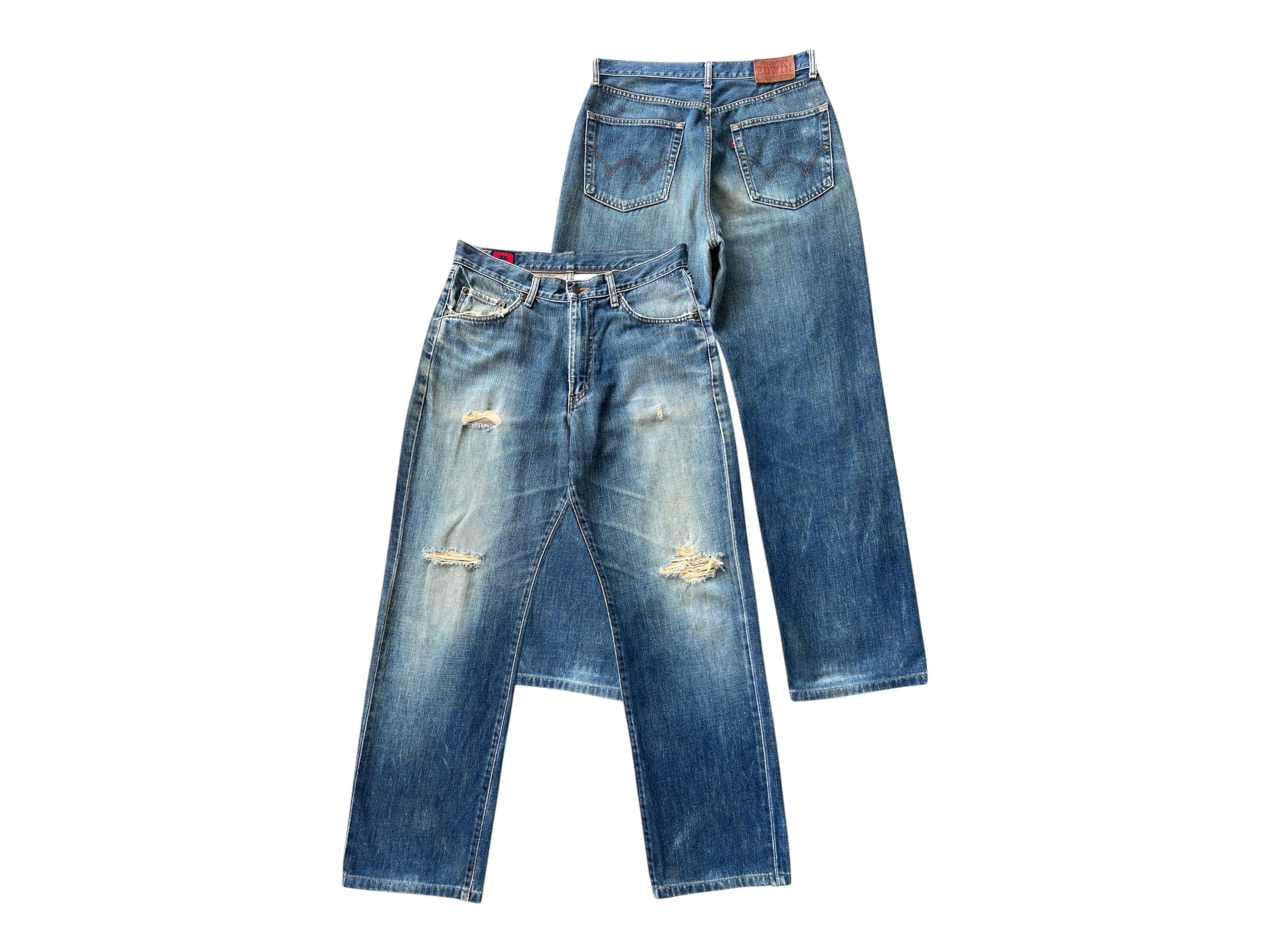 Vintage Edwin 503z Faded Jeans Vintage Japan Denim Jeans Edwin
