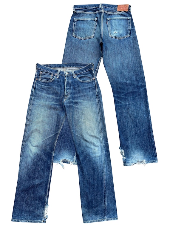 パンツ JOE McCOY vintage denim Vintage 90s Real Joe Mccoy & Co 906 Japan Selvedge Denim Jeans