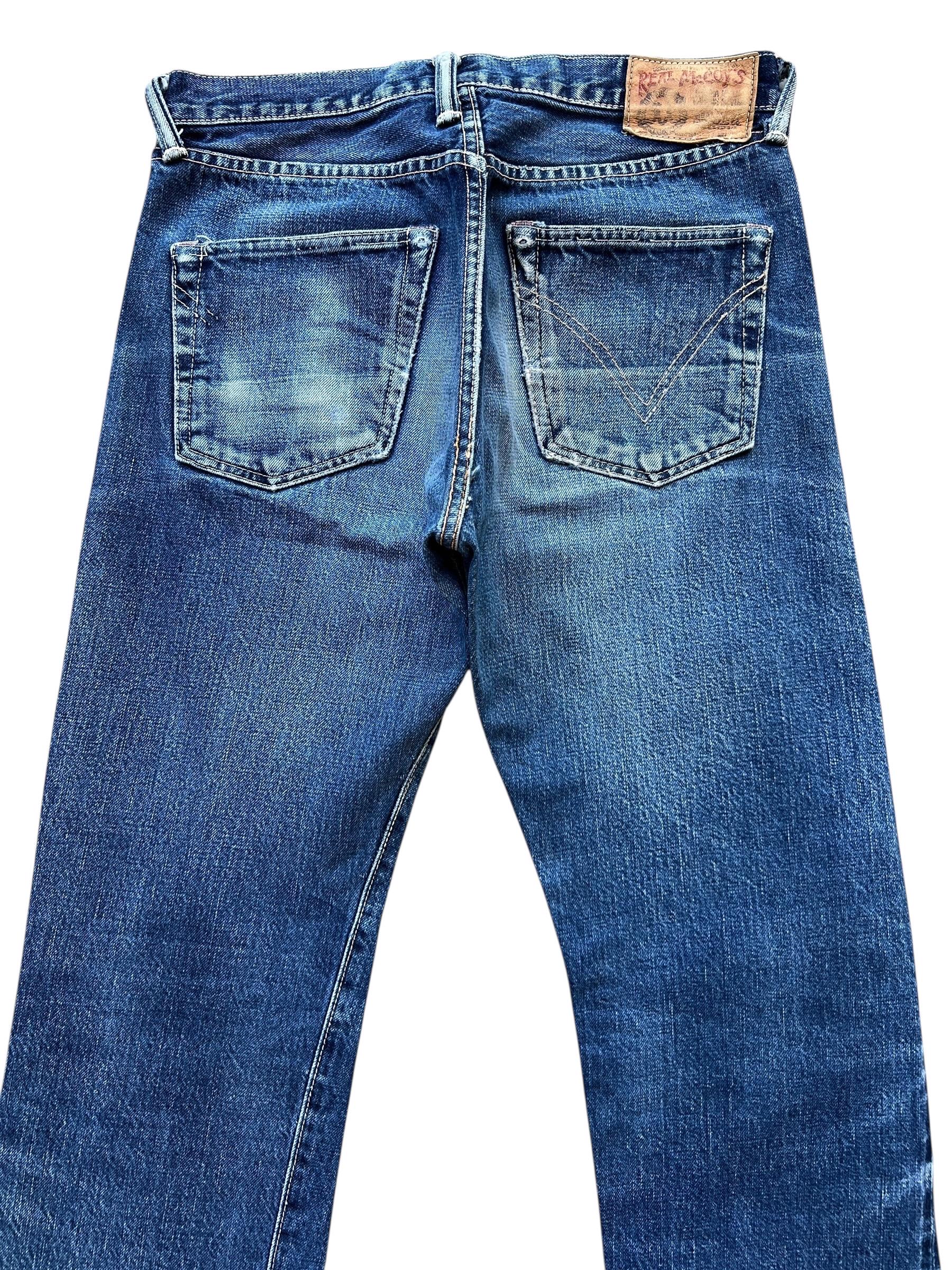 Vintage 90s Real Joe Mccoy & Co Japan Selvedge Denim Jeans 30x32