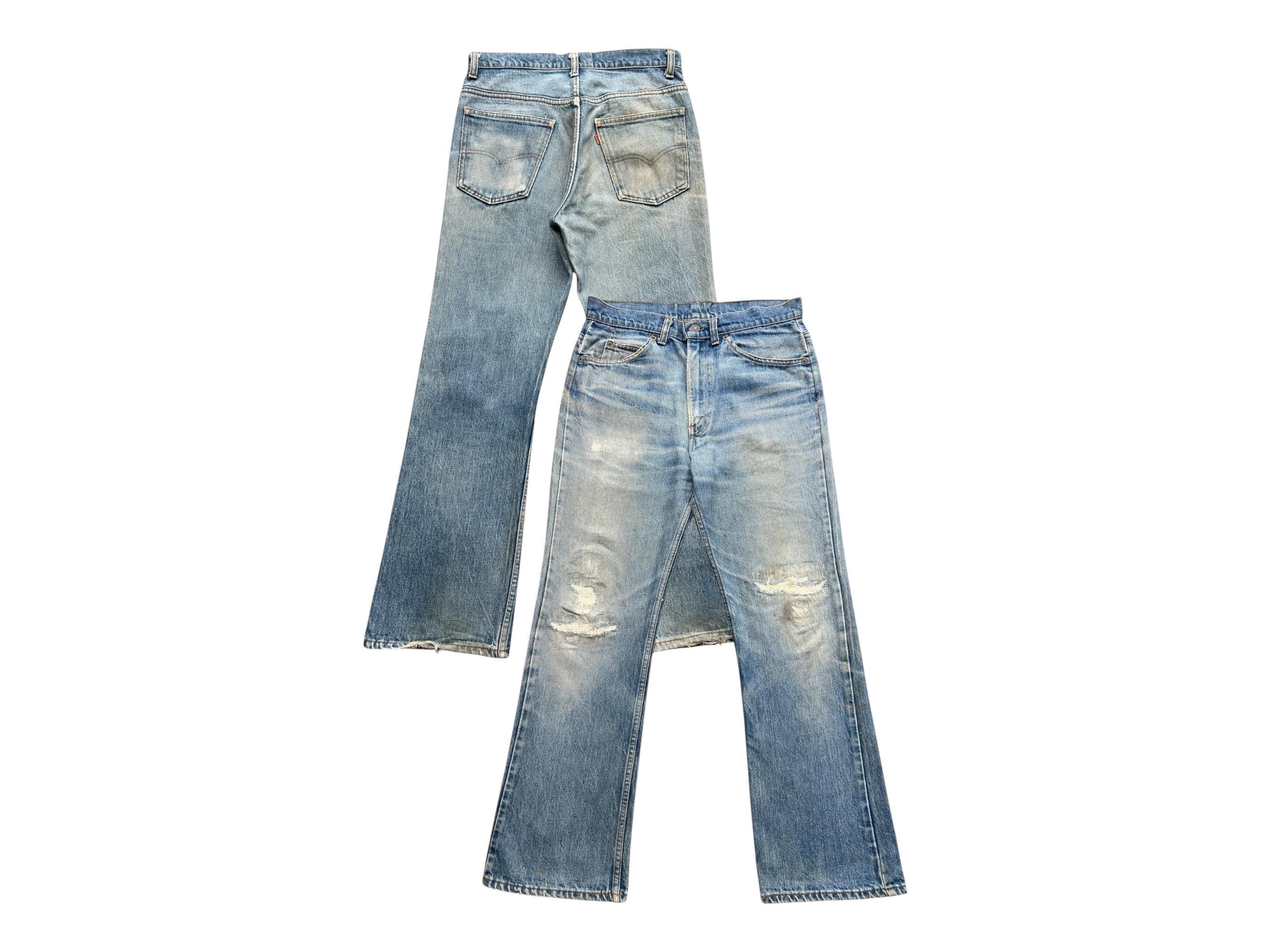【希少】Levi’s517/W32・L32/USA/515/ W32 Vintage 70s Levi's 517 USA Bootcut Denim Jeans Levis 517 Flare