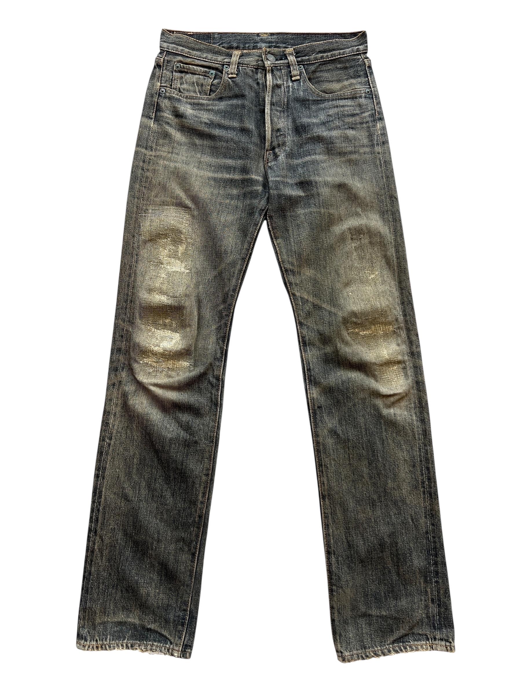 Vintage 90s Denime Jeans Japan Denime Selvedge Denim Jeans Black