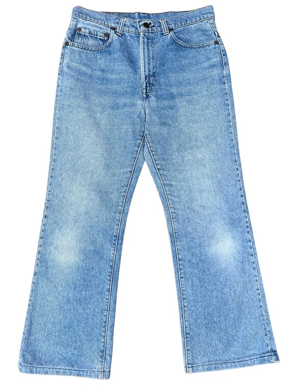 Vintage 80s Levi's 517 USA Bootcut Denim Jeans Levis 517 Flare