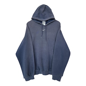 Nike Hoodie Center Logo - Etsy