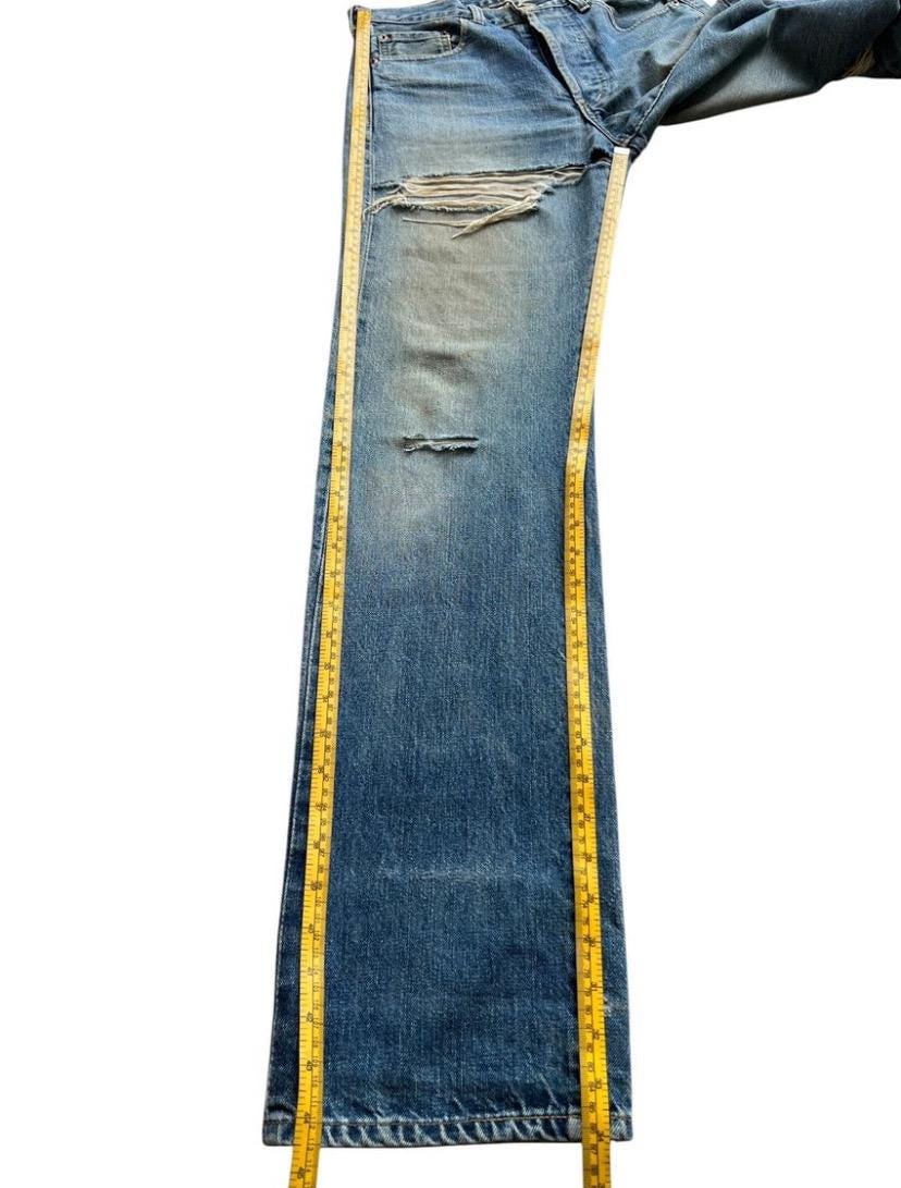 Vintage 90s Levi's 503B Big E Selvedge Denim Jeans Levis Mudwash