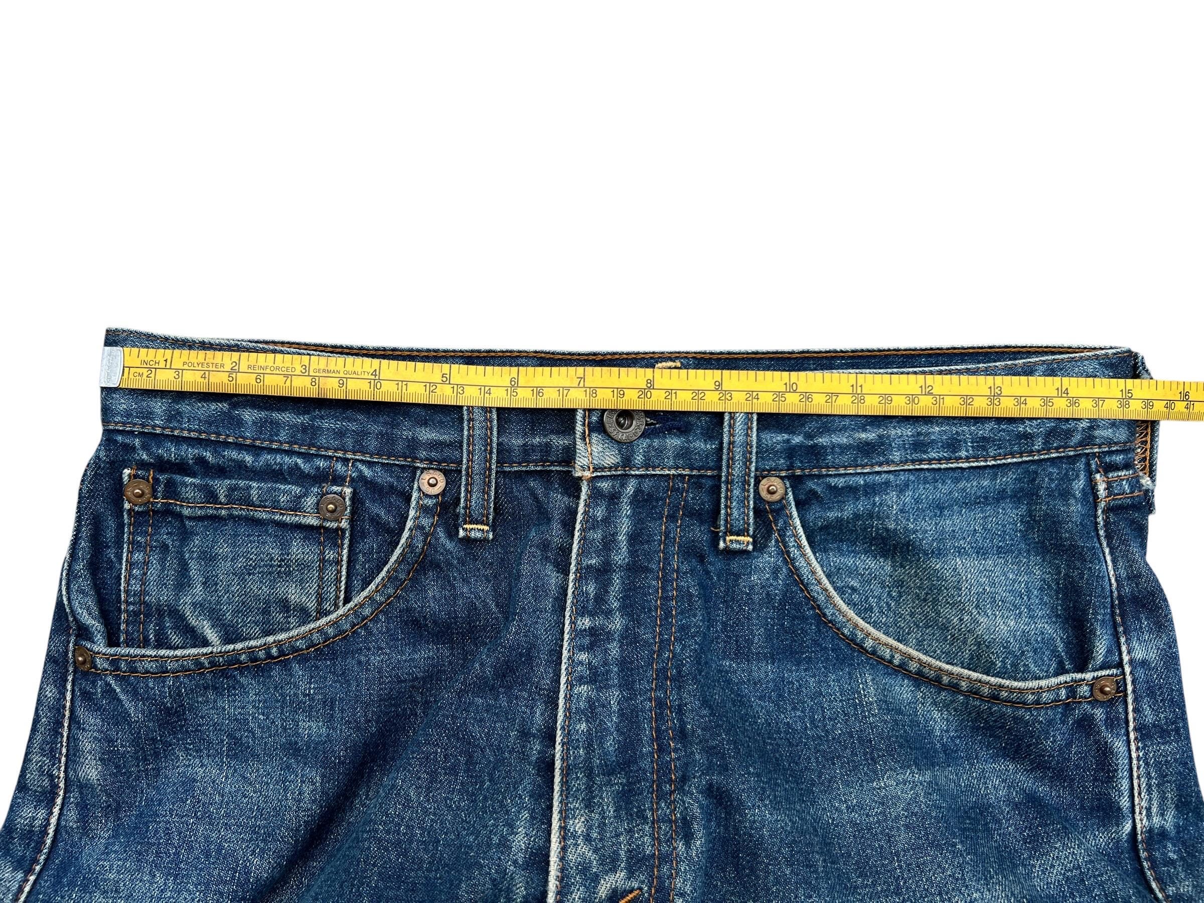 W32 Vintage 90s Levi's 504 Wide Baggy Denim Jeans Levis Mudwash