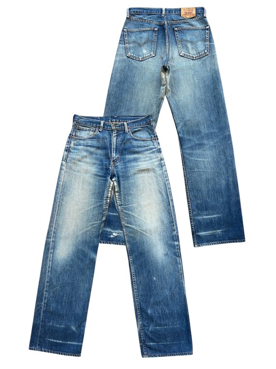 W32 Vintage 90s Levi's 504 Wide Baggy Denim Jeans Levis Mudwash