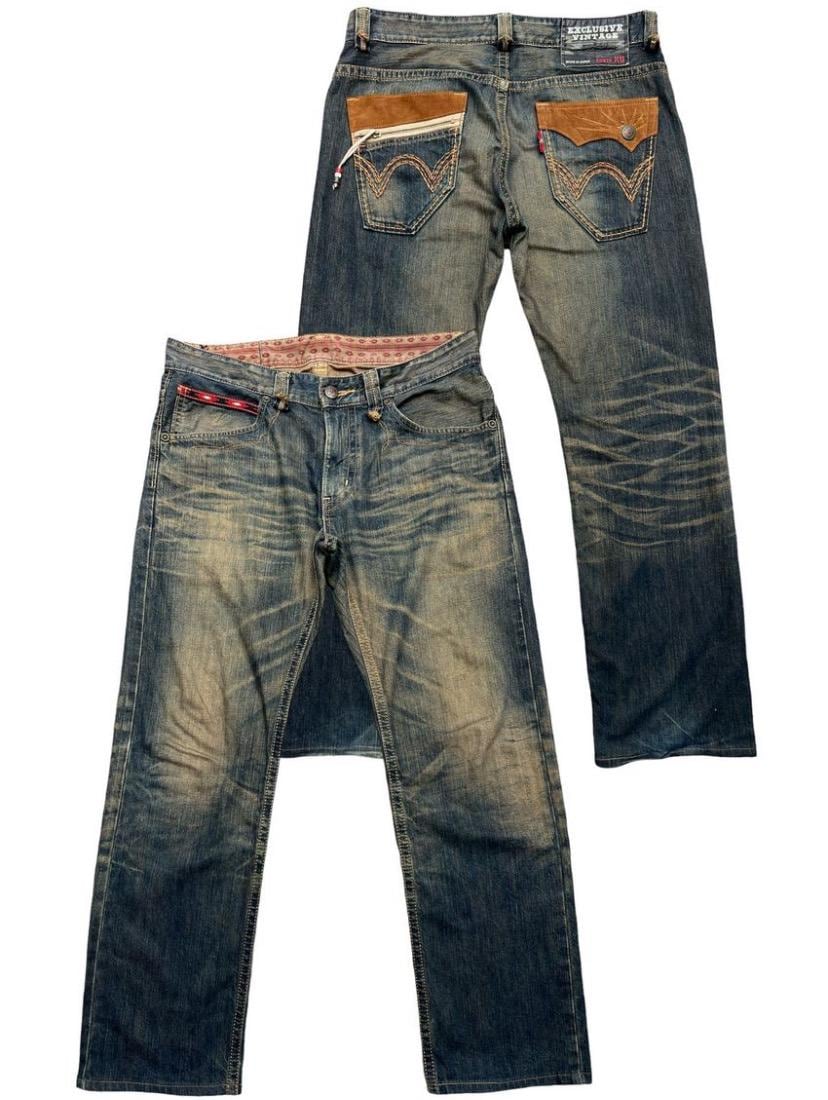 パンツ EDWIN EXCLUSIVE VINTAGE 34 EDWIN Exclusive Vintage ストレートデニム 34インチ - メルカリ