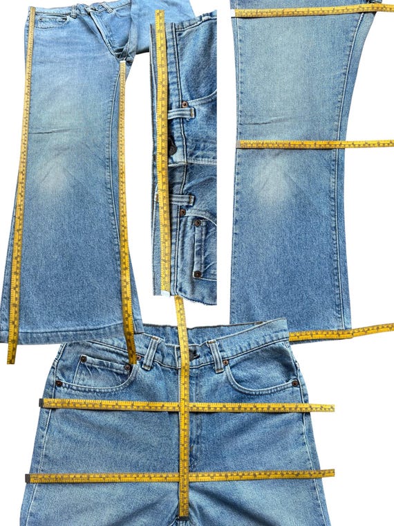 Vintage 80s Levi's 517 USA Bootcut Denim Jeans Levis 517 Flare