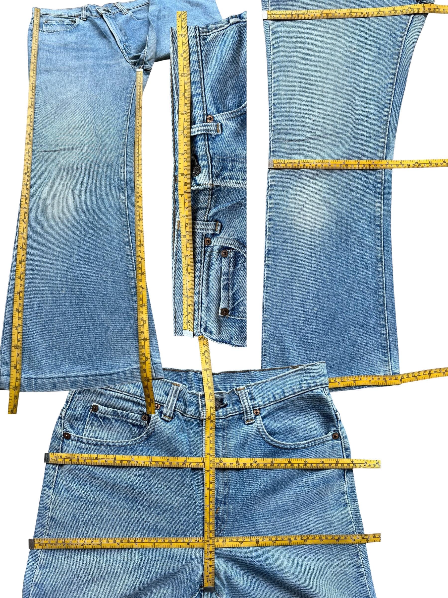 Vintage 80s Levi's 517 USA Bootcut Denim Jeans Levis 517 Flare