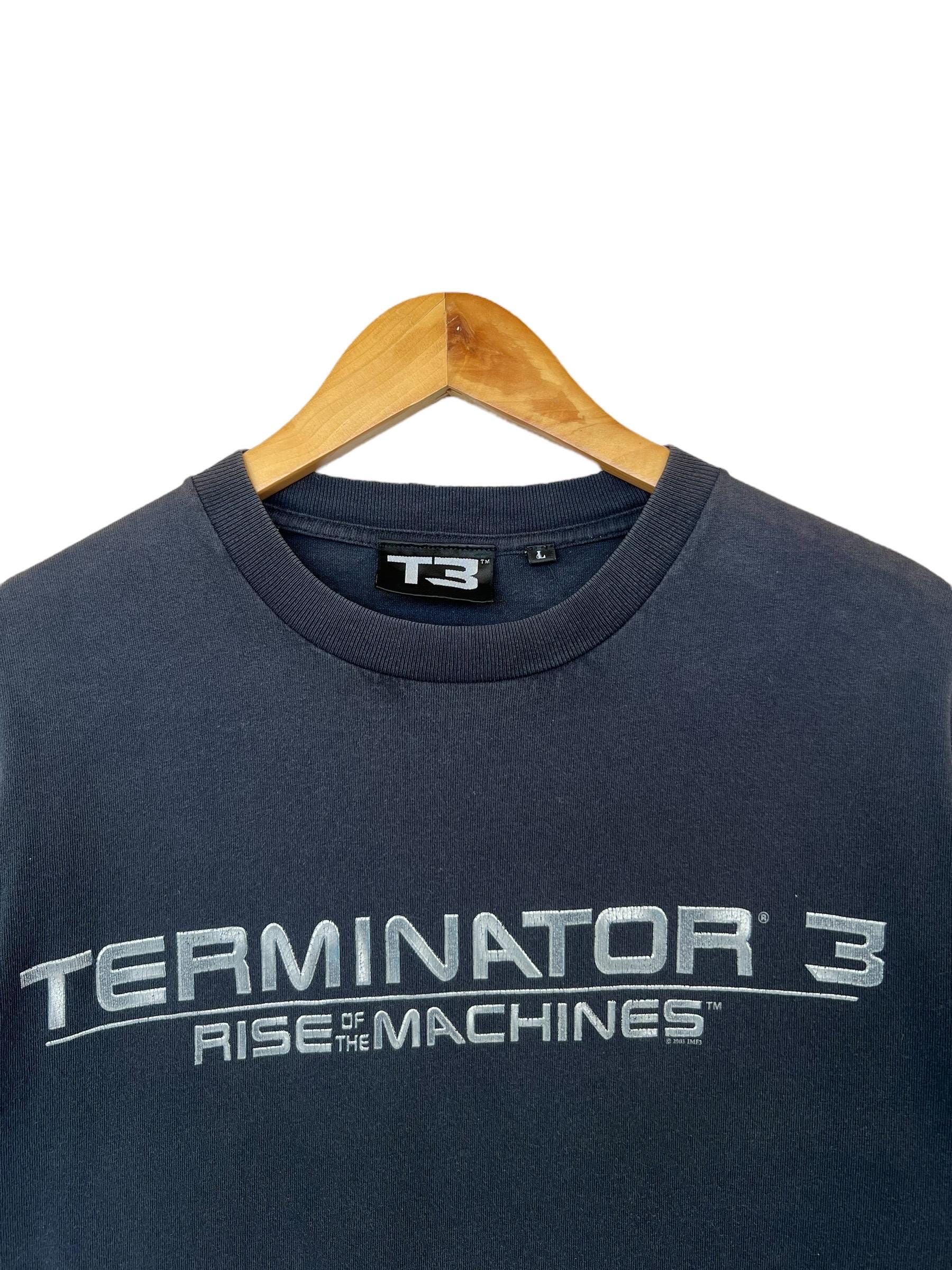 Vintage 2000s Terminator Rise of the Machine T3 Film Movie Shirt