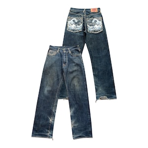 Red Monkey Company Jeans - Etsy