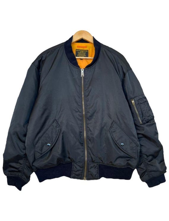 Vintage MA-1 Flyr's Man Intermediate Bomber Jacket Retro