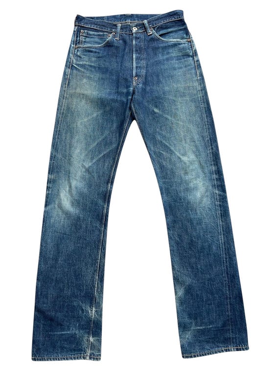 Vintage 90s Warehouse Warren Cattle Selvedge Denim Jeans Warehouse 