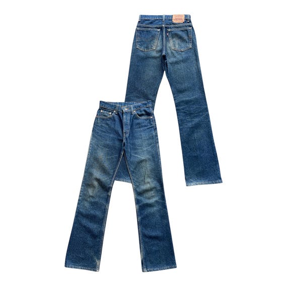 W29 Vintage 90s Levi's 517 Bootcut Denim Jeans Levis 517 Faded Flare Denim Jeans Vintage Levis 517 Made In Usa Bootcut Denim Jeans 29x33