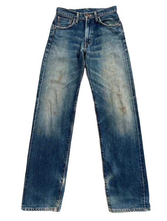 鬼フェード◎ EDWIN / 505 selvedge baggy denim