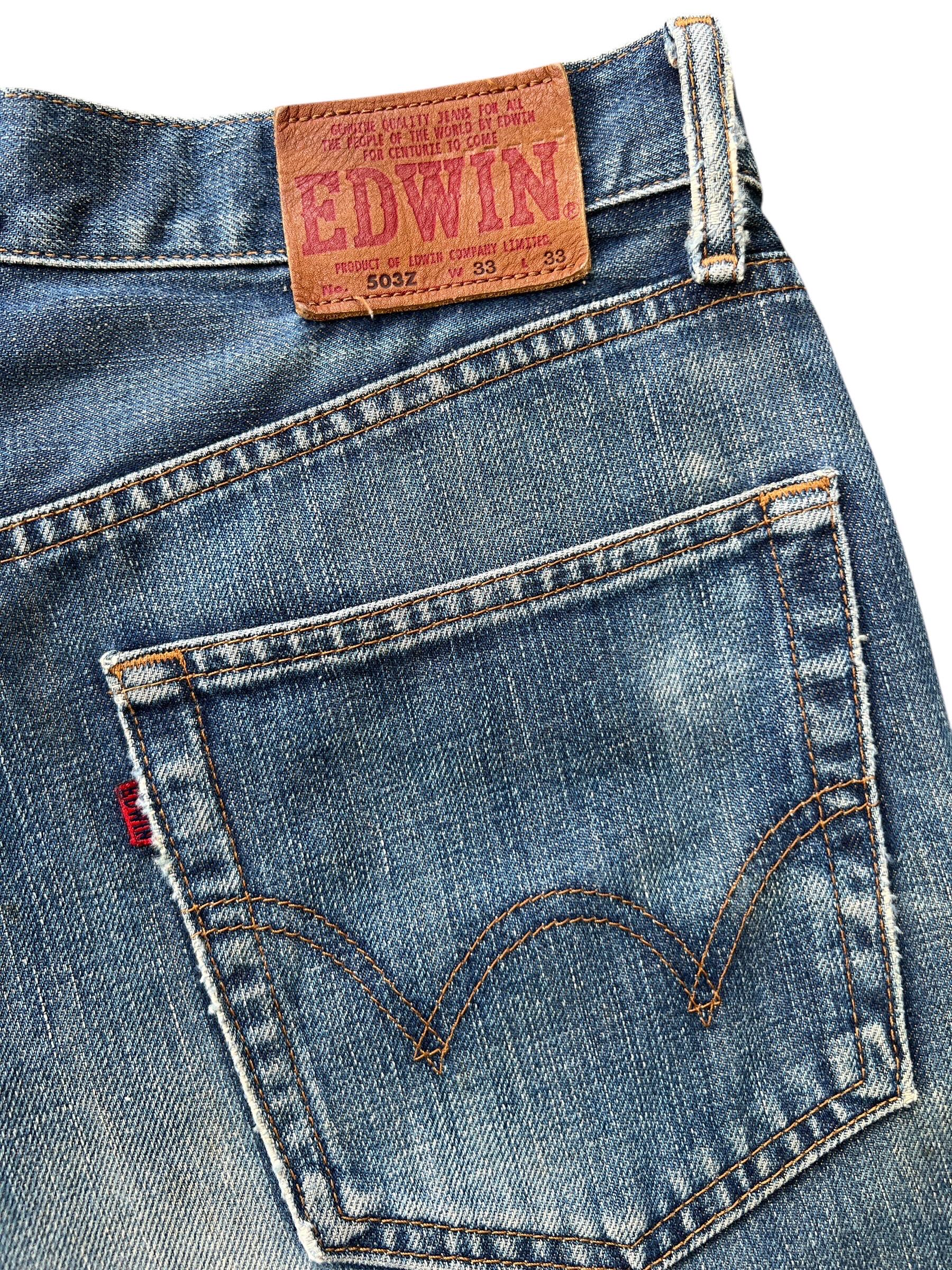 Vintage Edwin 503z Faded Jeans Vintage Japan Denim Jeans