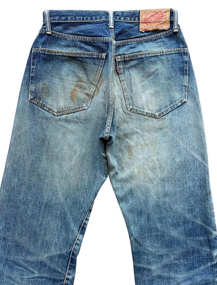 Vintage 90s Denime Orrizonti Japan Selvedge Baggy Denim Jeans