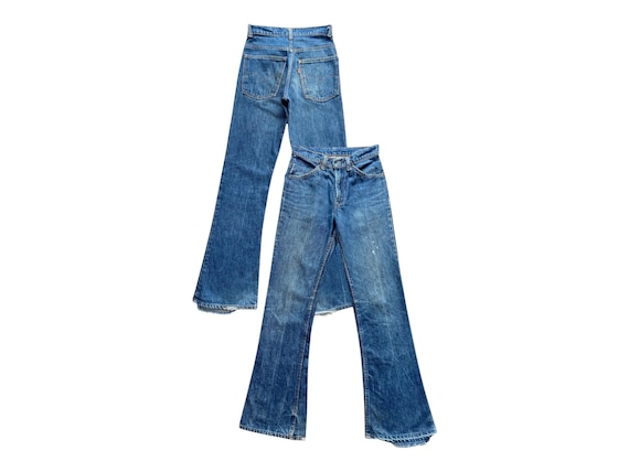 Vintage 1980 Levi's 646 Bootcut Stonewash Denim Jeans Vintage 80s