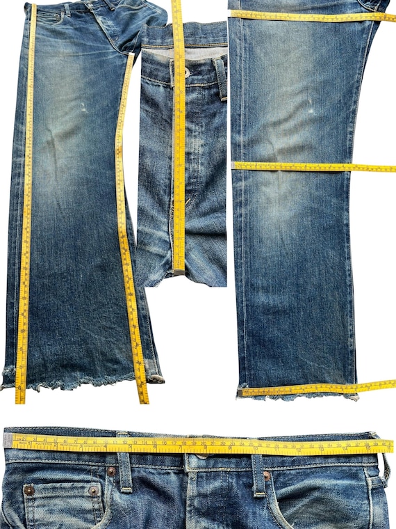 Vintage 90s Levi's 702xx Selvedge Buckle Back Denim Jeans