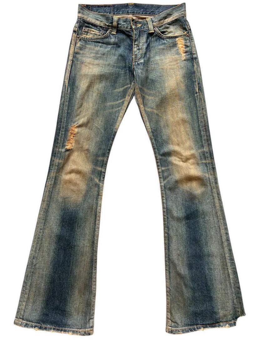 メンズ ICED WASH EDWIN 90s FLARE DENIM