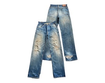 VTG Lee 101-Z Jeans Riders Denim VTG Japan Full Selvedge 1010