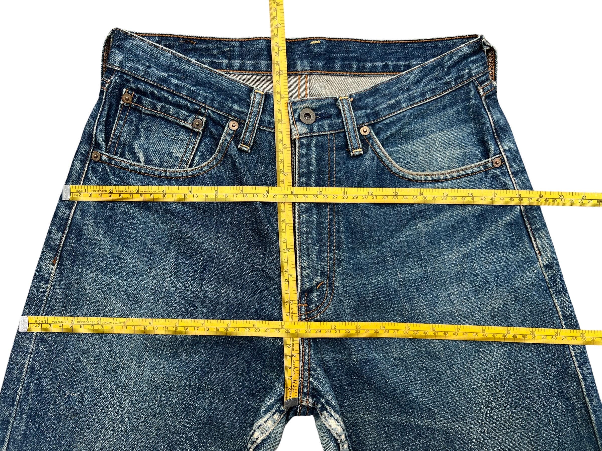 W32 Vintage 90s Levi's 504 Wide Baggy Denim Jeans Levis Mudwash