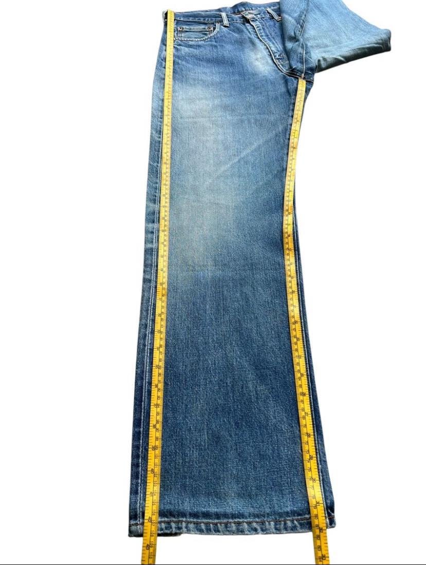 Vintage 90s Levi's 504Z Big E Selvedge Denim Jeans Levis Mudwash